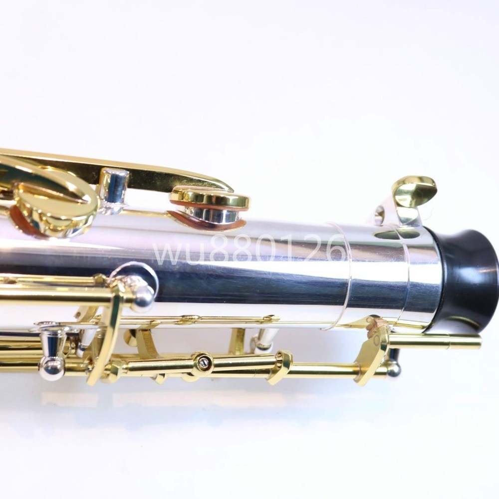 Jupiter JTS-1100SG Brand Bb Tenor Saxophone Brass Silver Plated Body Gold Lacquer Key B Flat Sax