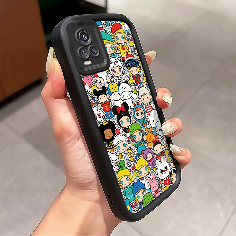 Casing Hp Untuk VIVO V20 VIVO V20 Pro Case Gaya Blind Box dengan Karakter Terkenal Kasing silikon ya