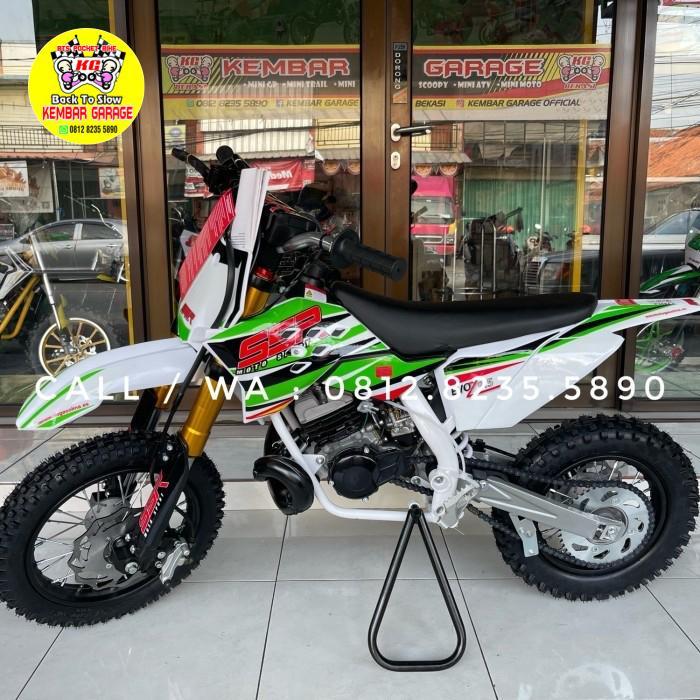 MOTOR MINI TRAIL CROSS MT6 VELG 12 10 SSR 50cc 2T