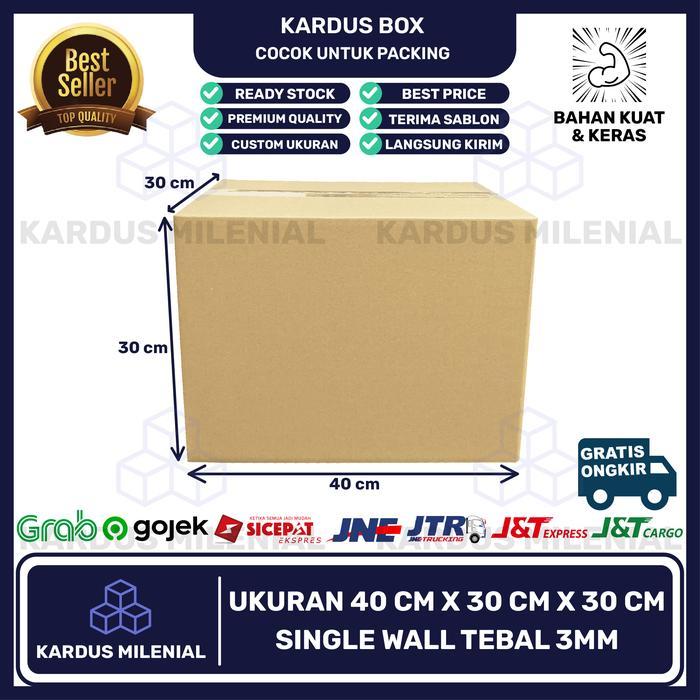 Kardus box dus packing 40x30x30