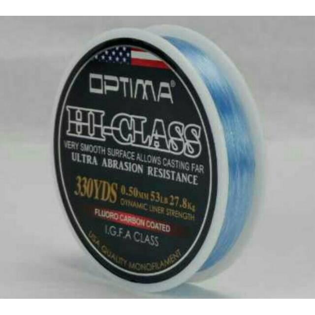 Senar Pancing Super Kuat OPTIMA HI-CLASS - Warna Biru Laut