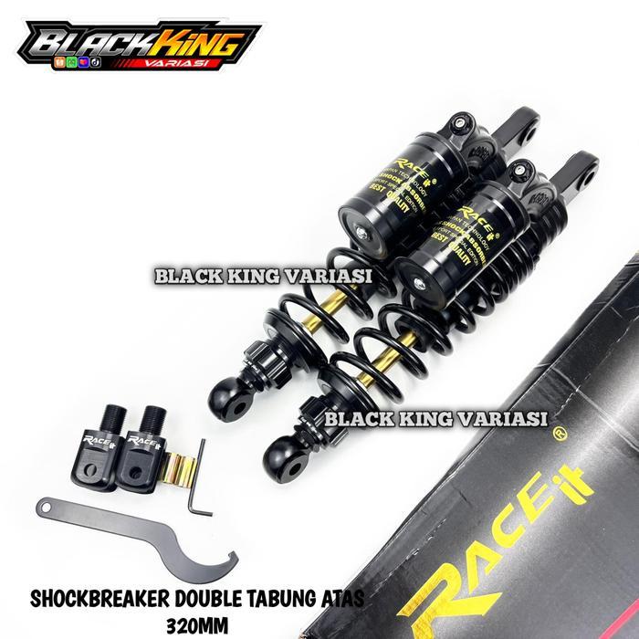 Shockbreaker Double Tabung Atas Matic Bebek 320mm Shock Tabung Atas Ukuran 320MM Shock Breaker