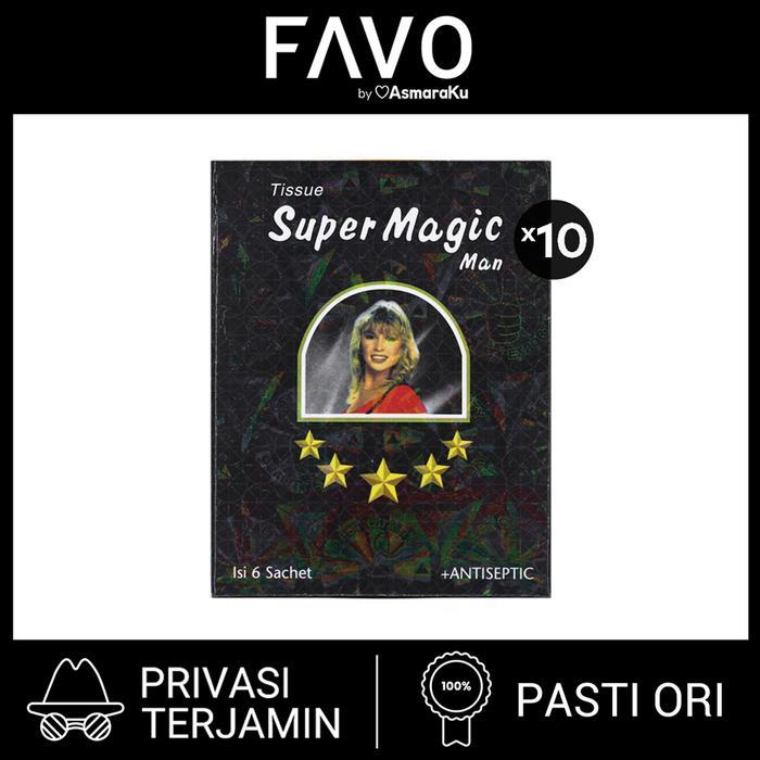 Terbaru Tisu Magic Man Original - 10 Pack - Tisu Magic Tahan Lama