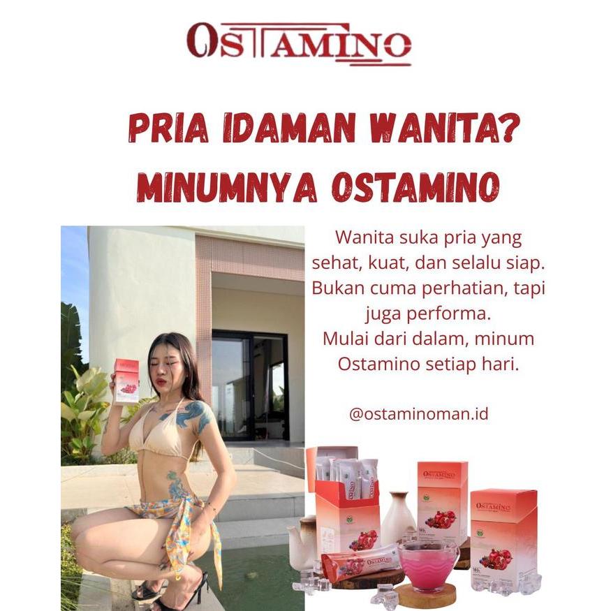 Terbaru Ostamino Peremajaan Vitalitas (1 Box = 15 Sachet)
