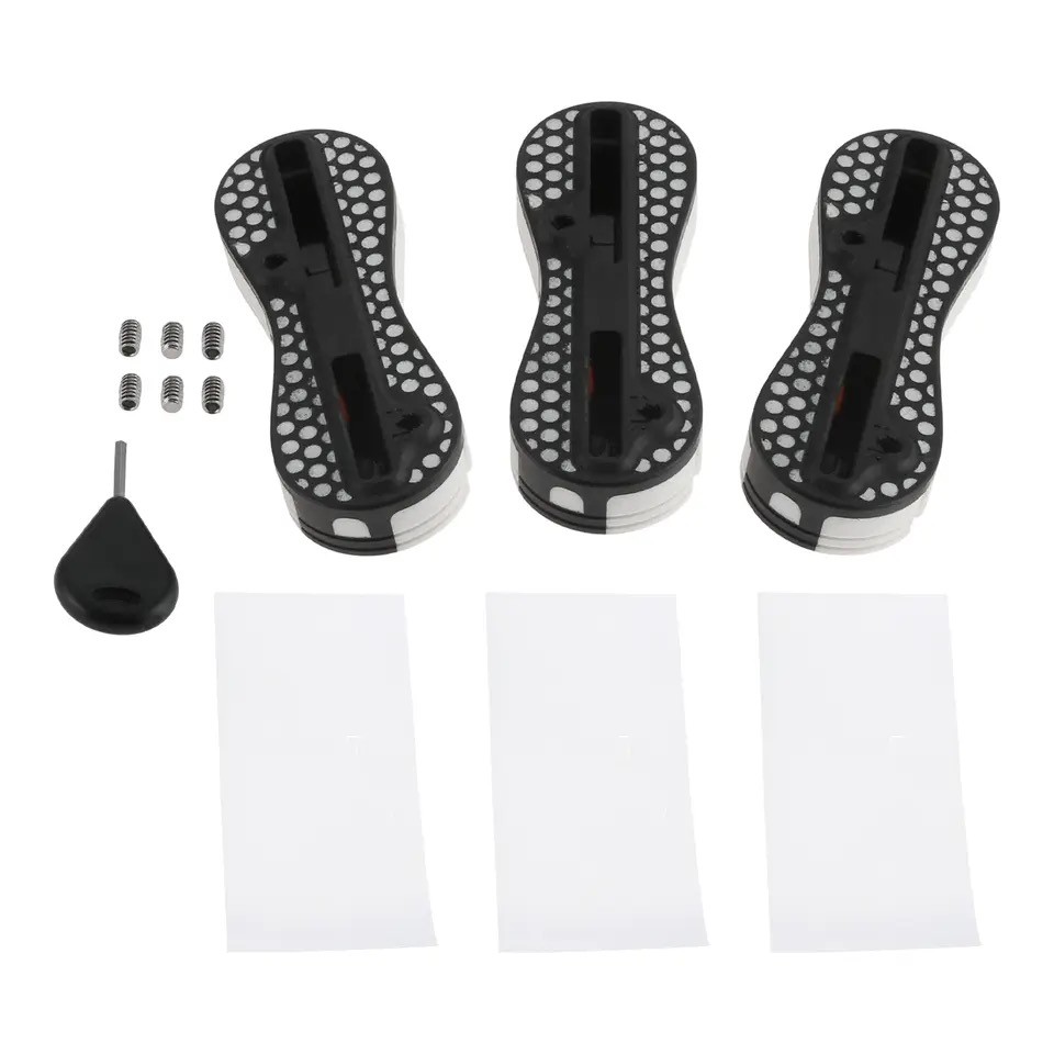 Rudder Slot Fin Boxes Surfboard Fin 0 Degree For Center Fin Box + 5 Degree For Side Fin Box Easy To