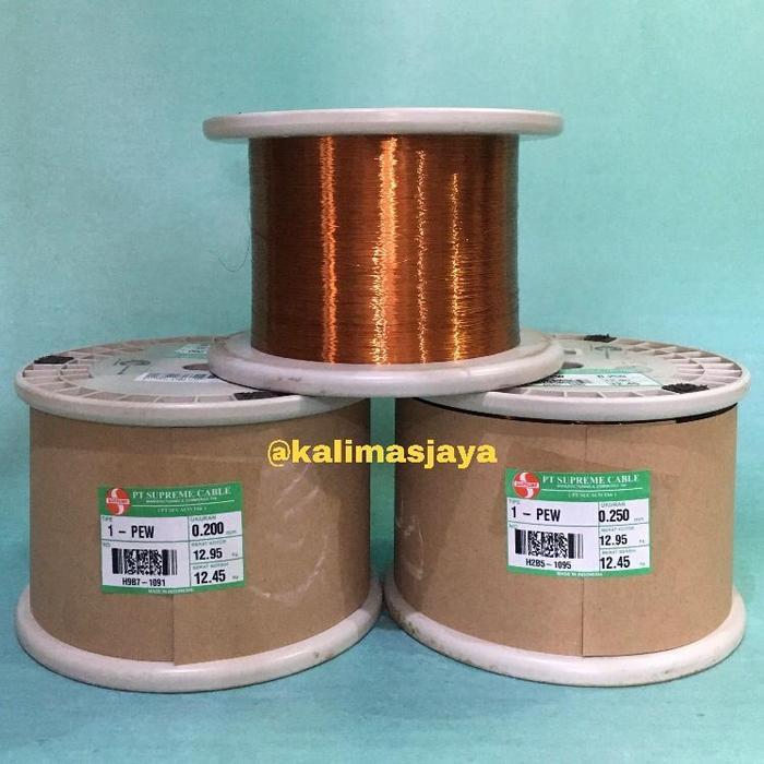 Terbaru Kawat Email Tembaga Supreme Ons 0.30 - 0.75