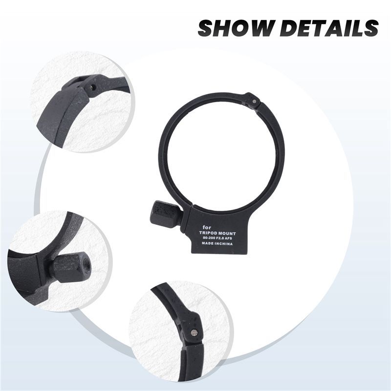 LA-Metal Lens Tripod Mount Collar Ring For Nikon AF-S 80-200Mm F/2.8D ED Lens Collar For Sony