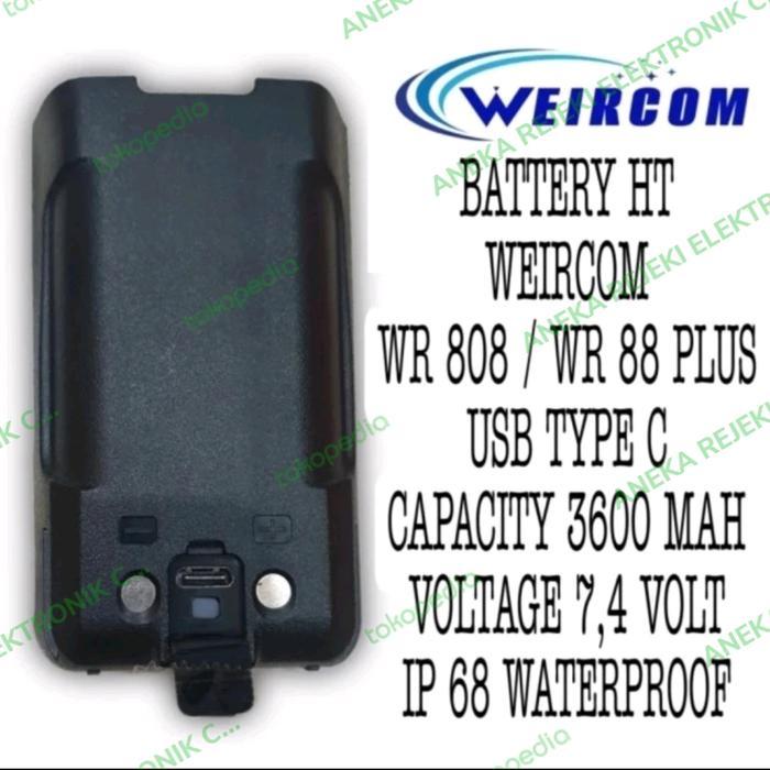 Batre Ht Weircom Tipe C Wr 88Plus Sport Wr 88Plus Wr 808