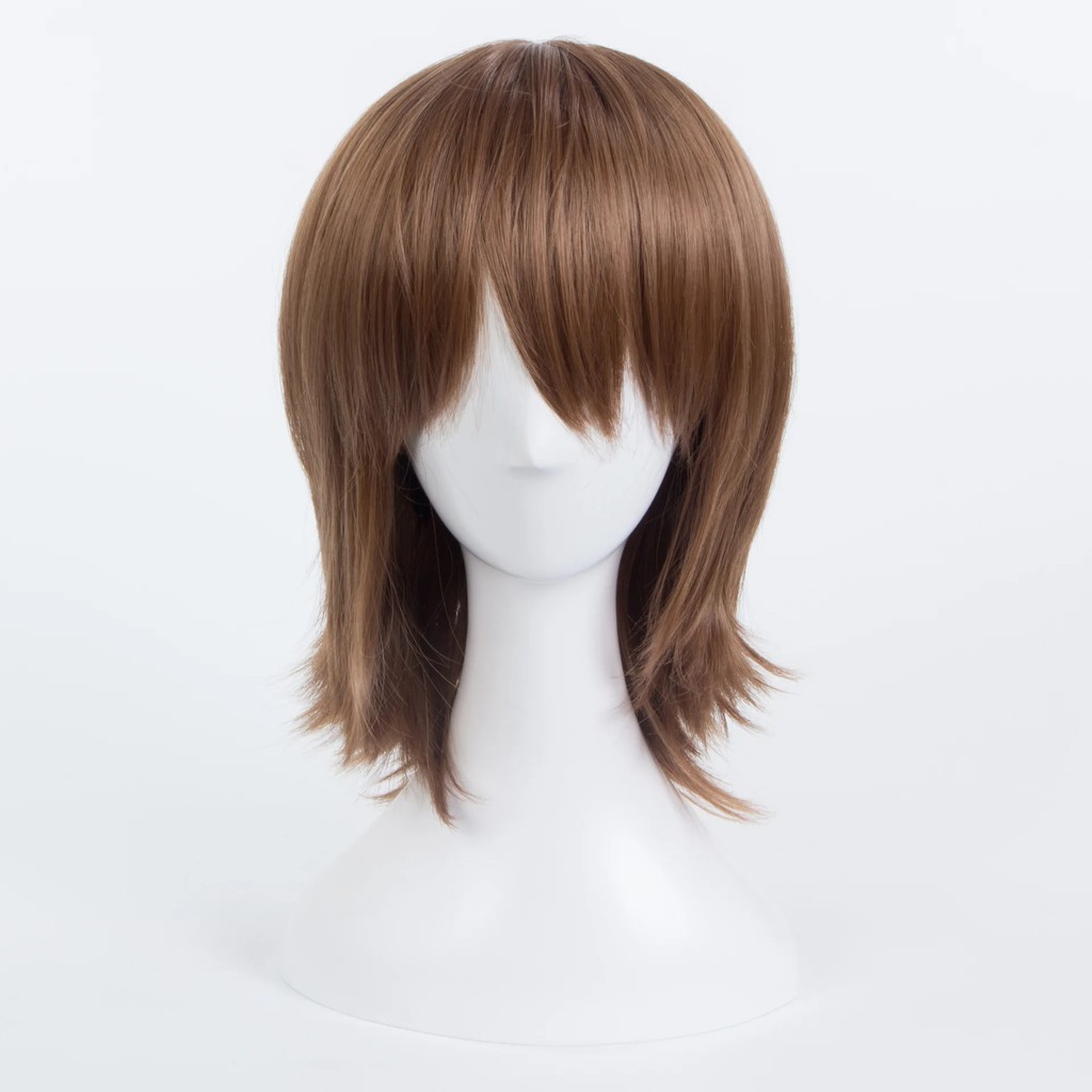 Persona 5 Goro Akechi Cosplay Wig Unisex Anime Wig Costume Party Brown Heat Resistant Synthetic Hair