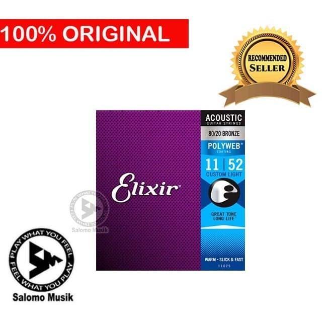 Senar Gitar Akustik Original Elixir 11025