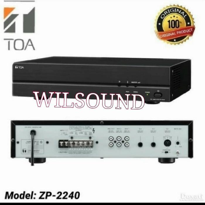 POWER AMPLIFIER TOA ZP 2240 ZP2240 ORIGINAL