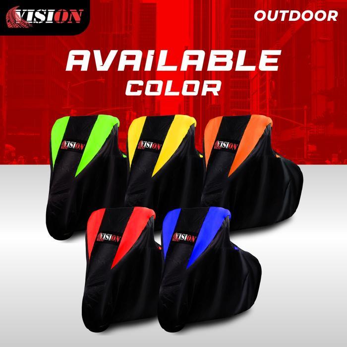 Sarung Motor Xmax / Cover Penutup Motor Warna Anti Air Merk Vision Terpercaya