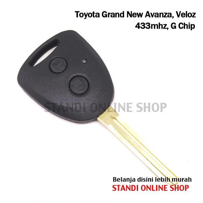 Standi Online Shop Remote Kunci Chip Transponder 433MHz G Chip untuk Toyota Grand New Avanza & Veloz