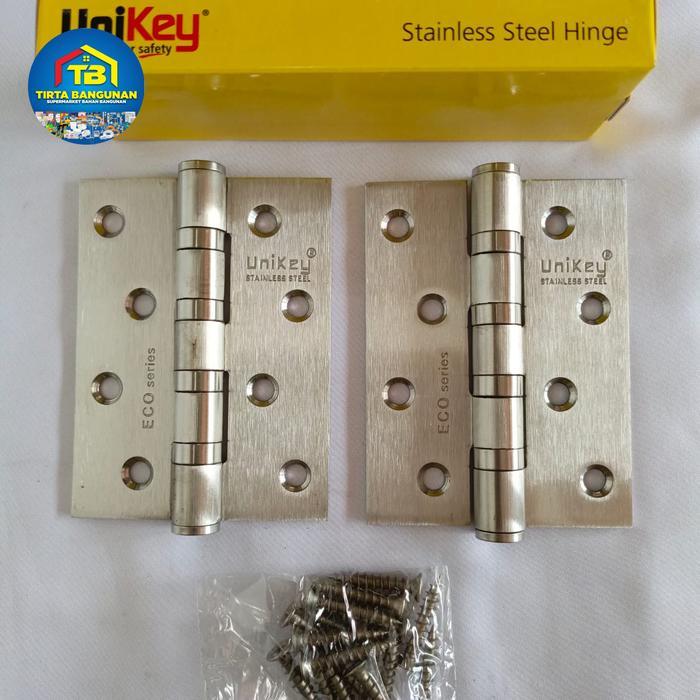 UY ENGSEL EKP 118 4 X 3 X 3MM 4BB ECO SERIES STAINLESS STELL HINGE