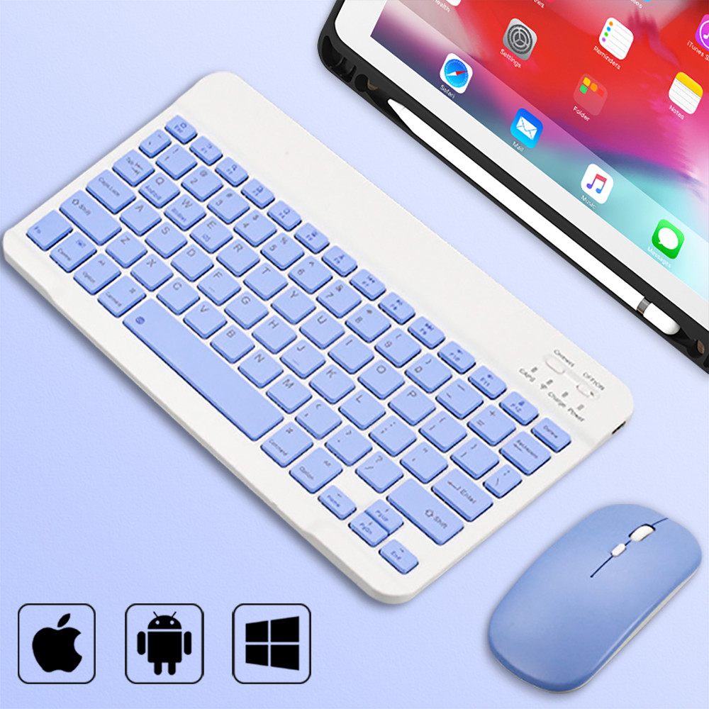 Bluetooth Wireless Keyboard Unrsal Mobile Phone Tablet Keyboard And Mouse Bluetooth Keyboard Ipad