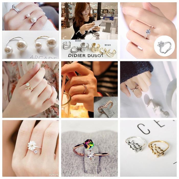 UNIMESE 32 Model Cincin Casual Harian Wanita