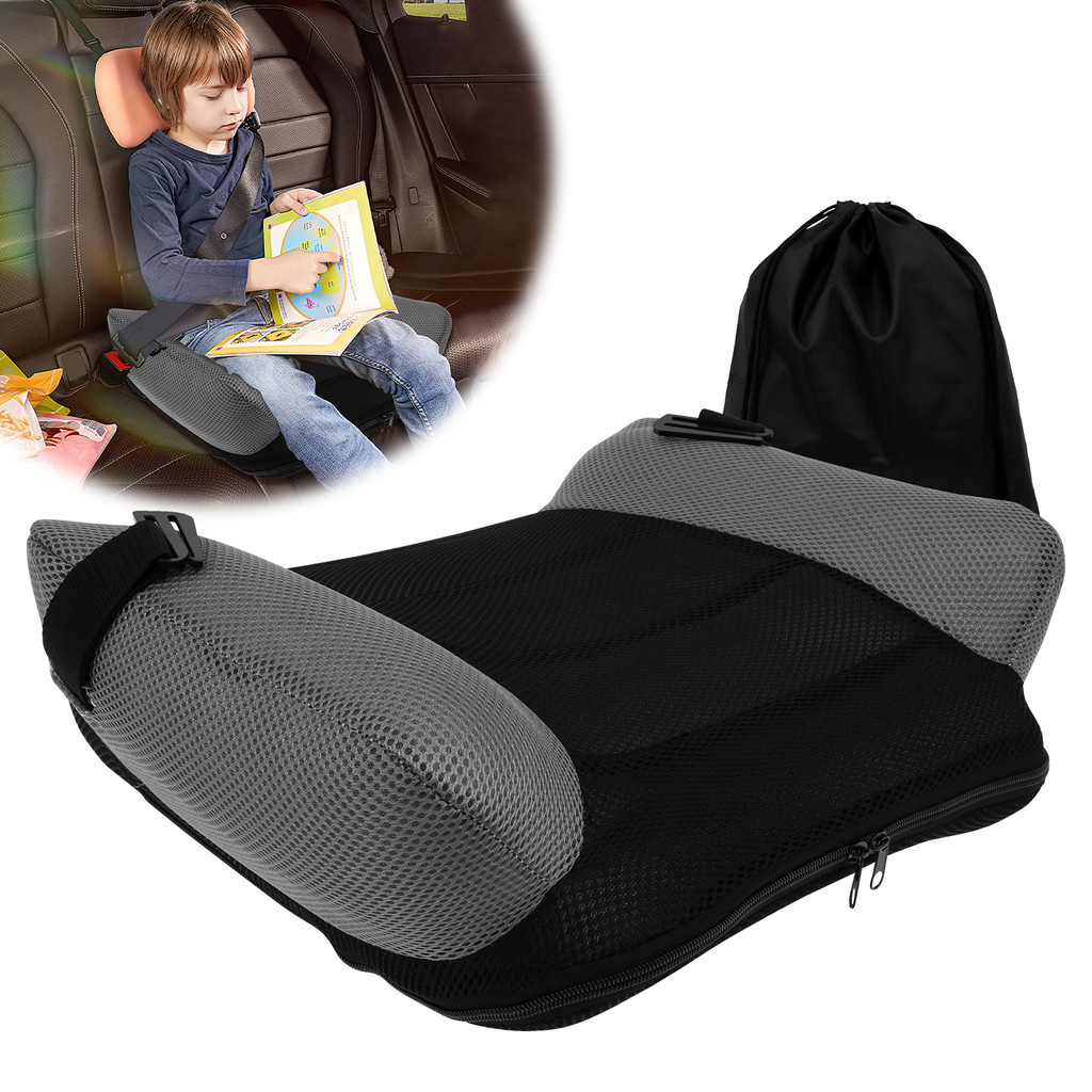 Inflatable Car Booster Seat Cushion Portable Booster Seat With Storage Bag Comfort And Safety Travel