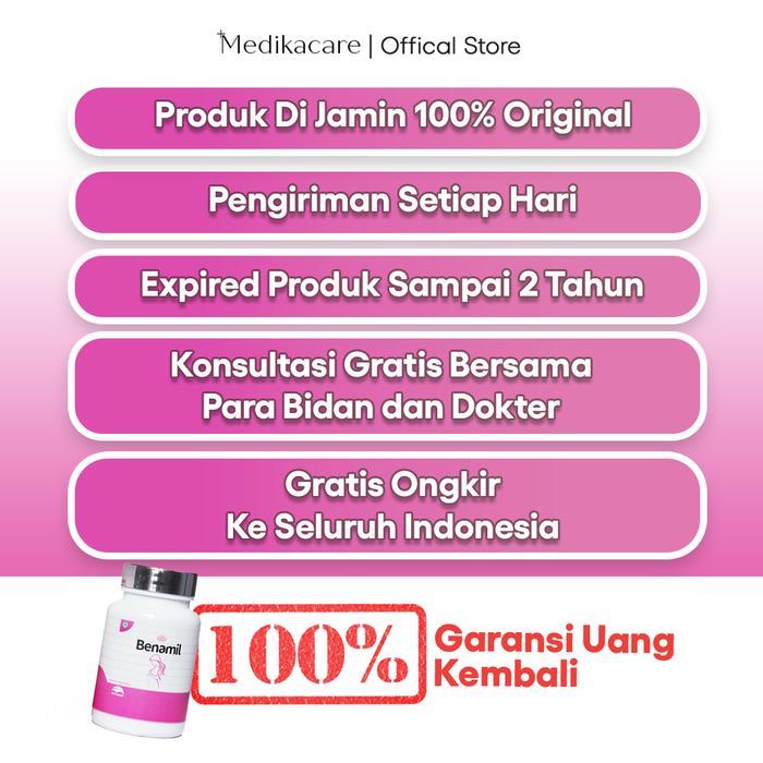 BENAMIL PENYUBUR KANDUNGAN OBAT HAMIL KAPSUL PROMIL OBAT CEPAT HAMIL