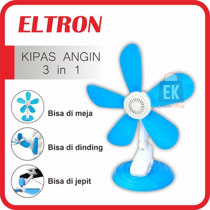 KIPAS ANGIN 3 IN 1 CLIPFAN ELTRON KIPAS JEPIT PORTABLE KIPAS ANGIN JEPIT KIPAS ANGIN JEPIT BESAR