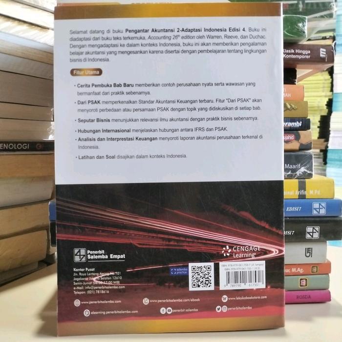 BUKU KULIAH / PERGURUAN TINGGI / PENGANTAR AKUNTANSI 2 by Warren Soft Cover