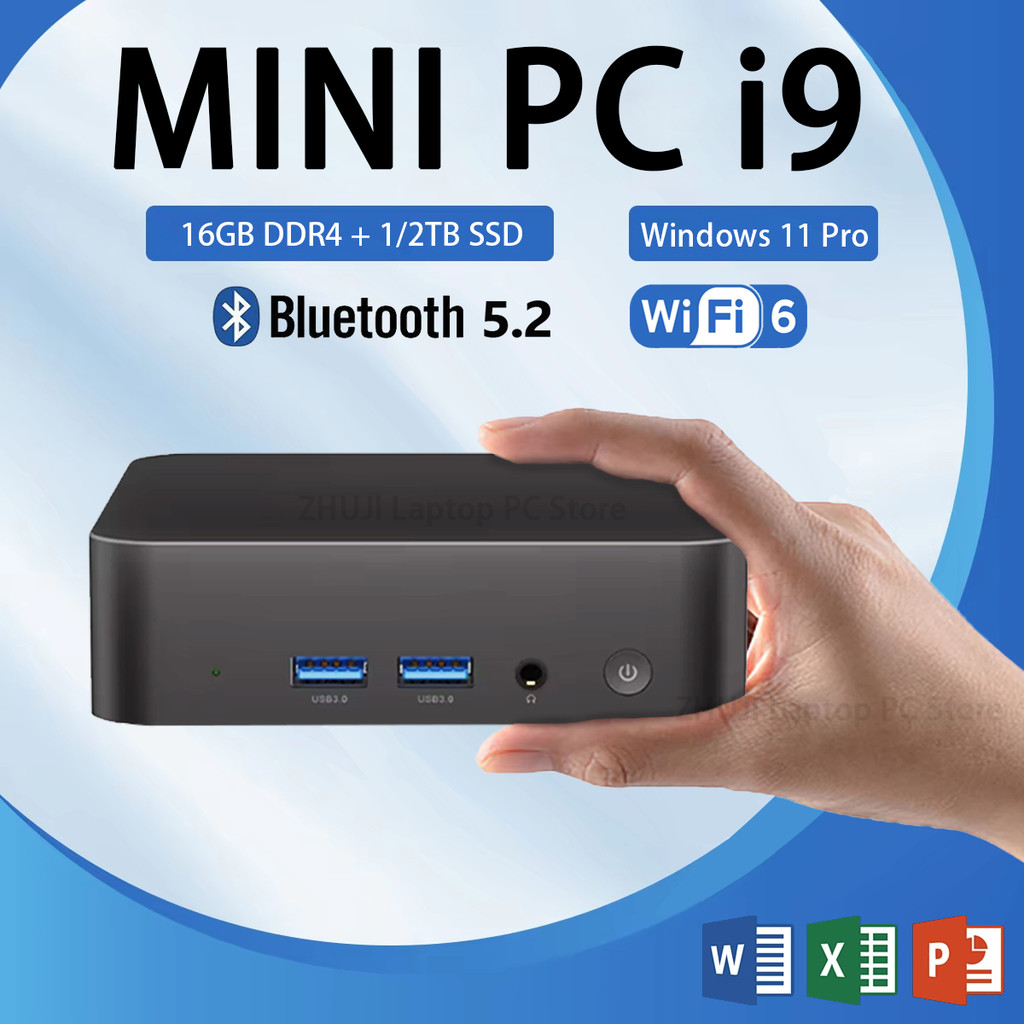 Mini PC Core i9 8950HK Windows 11 Por Gamer Mini Computer 16GB DDR4 1TB SSD Gaming PC Gamer Desktop