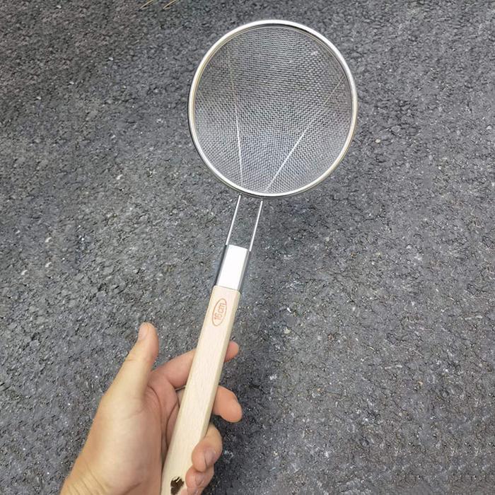 Saringan Mie Stainless Steel / Saringan Mie Gorengan Stainless Steel / Saringan Stainless Gagang