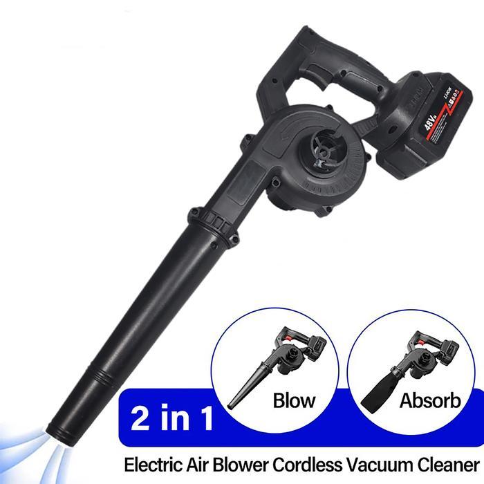 Krisbow - 2In1 Vacuum Dan Air Blower Cleaner Vakum Penyedot Debu Mobil Vacum Keyboard Karpet