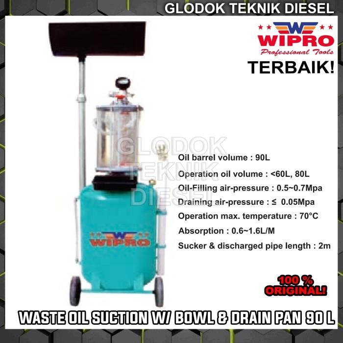 WIPRO Alat Sedot Oli Mesin 90 L Waste Oil Suction & Drain Pan XYJ 2A
