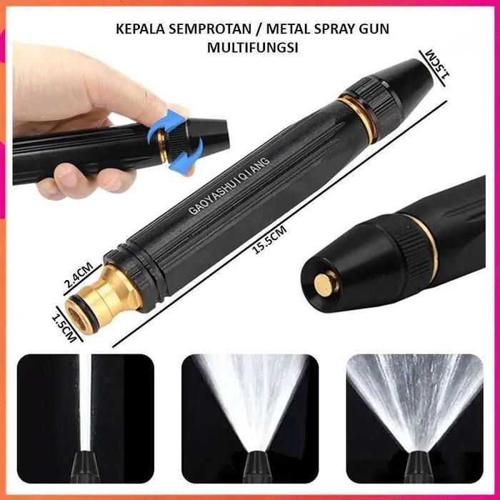 Metal Spray Gun Water Jet Steam [Semprotan Cuci Kendaraan]