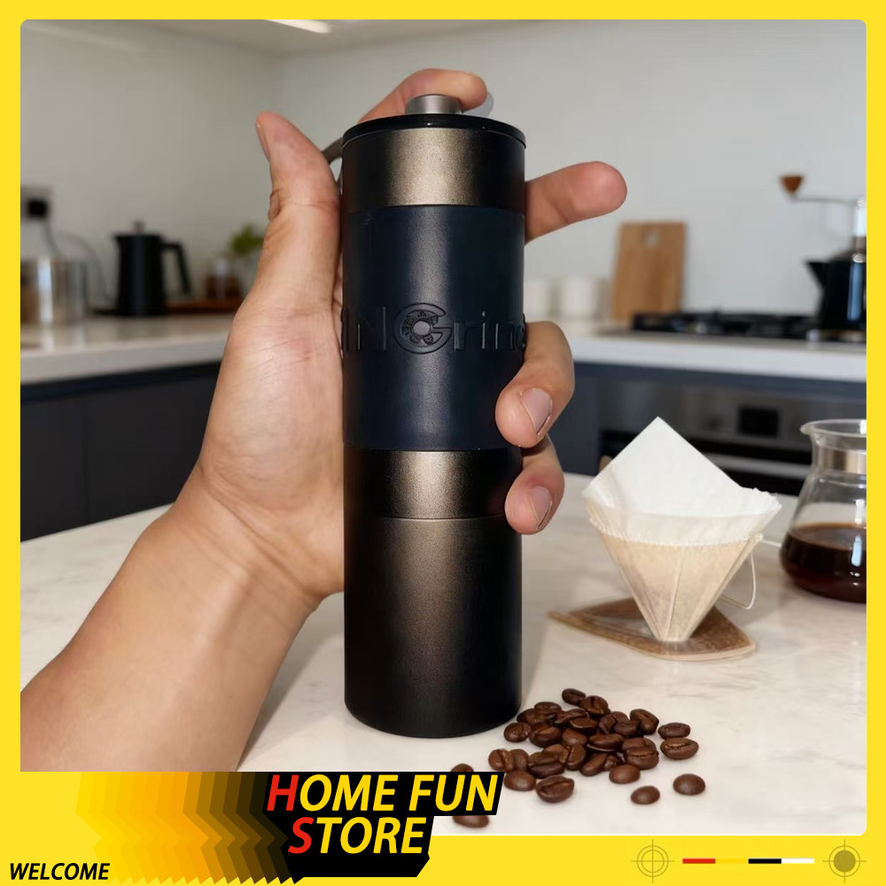 Spot Goods Kingrinder K1/K2 Coffee Bean Hand Grinders Stainless Steel Burr Portable Metal Grind