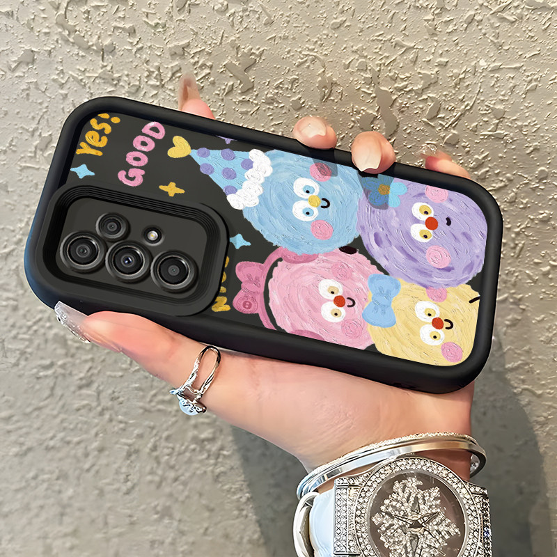 Casing Hp Untuk Samsung Galaxy A33 5G A34 5G A53 5G A54 5G A23 A32 Case Badut bola lucu Kasing Softc