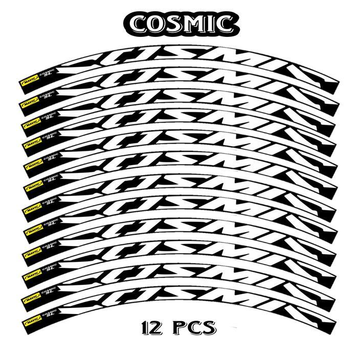 Shimano Bike - Sticker Rim Sepeda Mtb Berbagai Model - Sticker Velg Sepeda Mtb 26 Dan 27.5 - Sticker