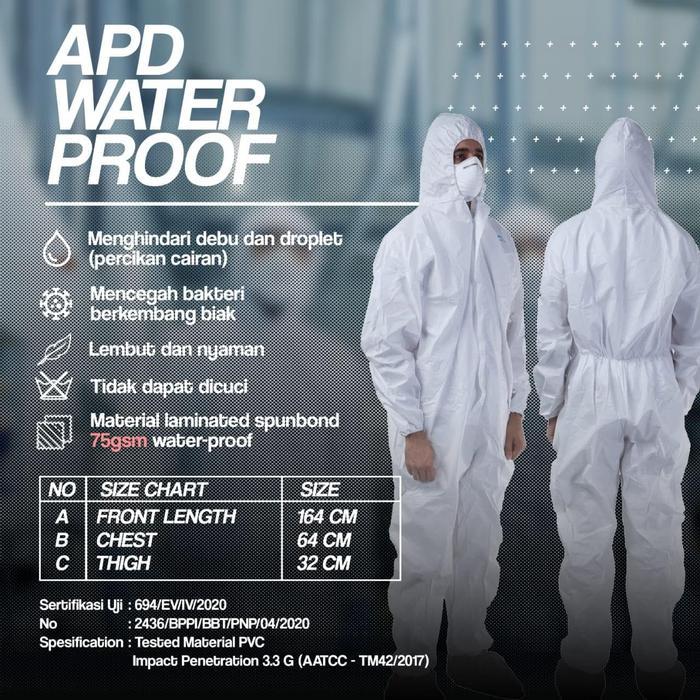 Apd Waterproof / Baju Hasmat