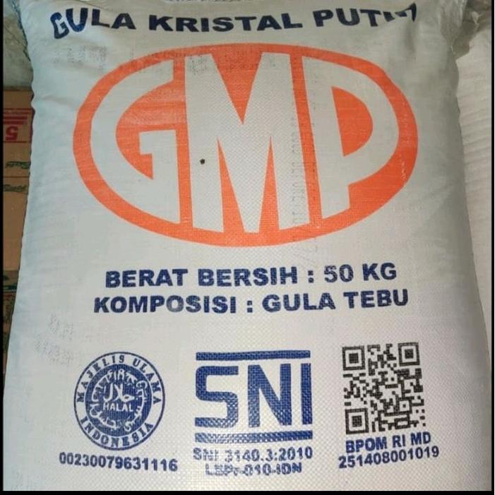Gula Pasir GMP 25 Kg dan 50 Kg Berkualitas Tinggi - 25kg