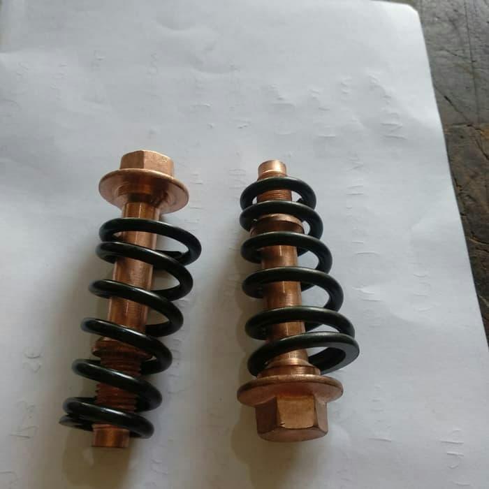 Baut Knalpot + Per Suzuki Carry Extra Injeksion, Futura Injeksion