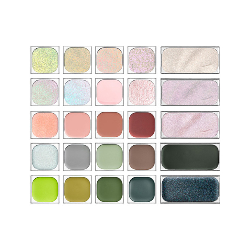 Qianyan Cheeryep Luminous Single Monochrome Cream Eyeshadow Play Makeup Highlight Highgloss portable
