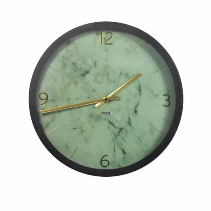 Jam Dinding - Hijau Umbra 30.4 Cm