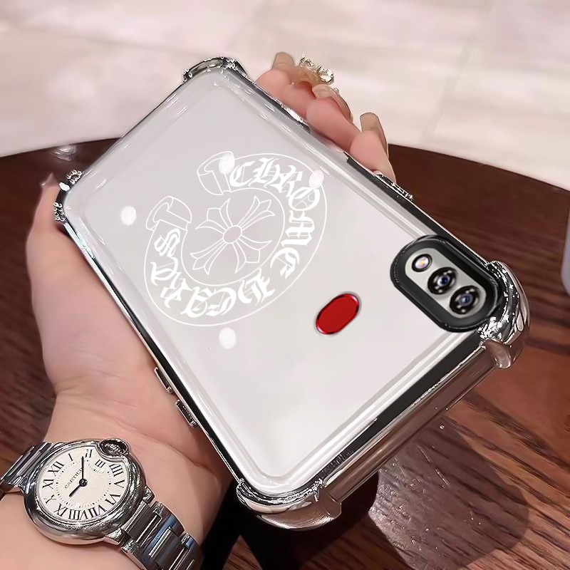Casing Hp Untuk Samsung A10s M01s Case mode Chrome Hearts Cesing Sembunyikan Airbag Kesing Silikon S
