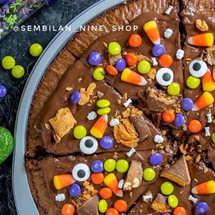 LOYANG SEKAT ROUND LOYANG BROWNIES SEKAT BULAT LOYANG BROWNIES PIZZA