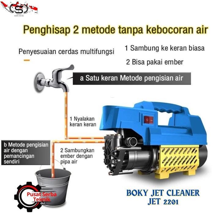 JET CLEANER NLG HPC MESIN CUCI AC & MOBIL HIGH PRESSURE CLEANER