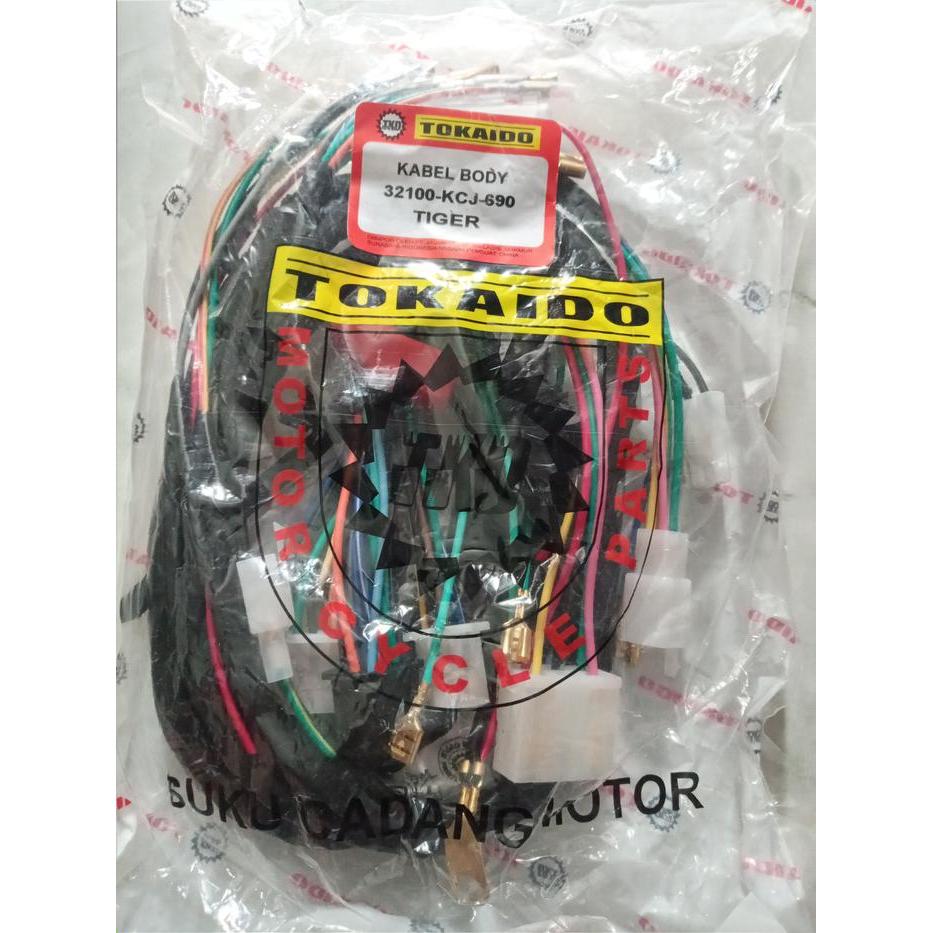 KABEL BODI/KBL BODY SET HONDA TIGER LAMA/TIGER 2000