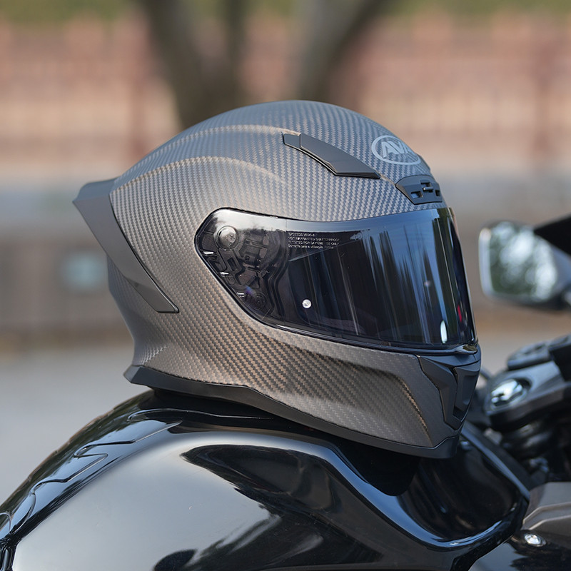 Ava Motorcycle Helmet Men Women Full Face Helmets Summer Carbon Fiber Motor Sports Helmets Racing
