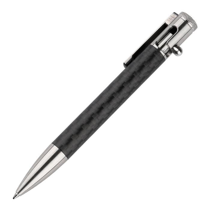 Tactical Bolt Portable Edc Carbon Fiber Sign Pen Metal Business High-End Men'S Tactical Pen