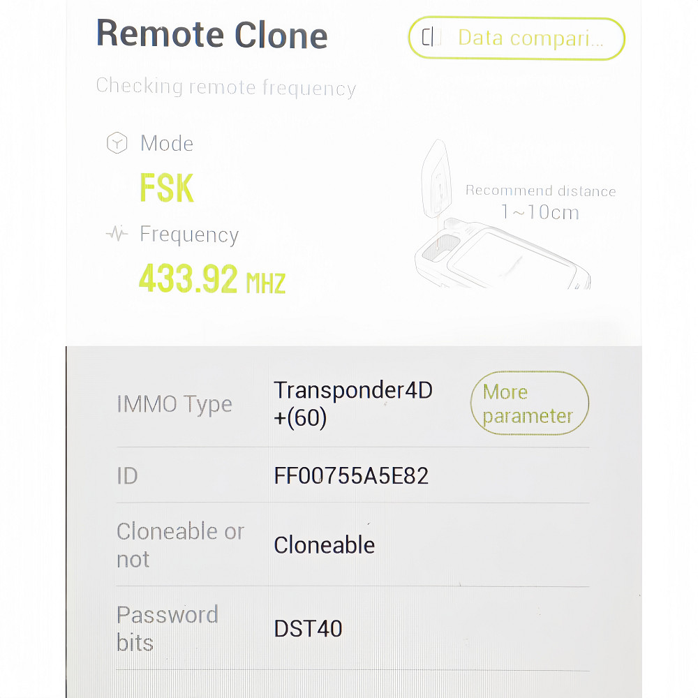 CNSZKEY P/N: 95430-2W401 FCC ID: DM-433-EU-TP RKE-4F08 For Hyundai Santa Fe 2013 Car Remote Control