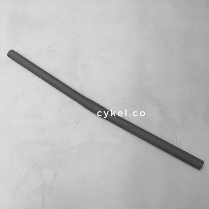 TITANIUM HANDLEBAR BROMPT SANDBLAST GREY S TYPE SPORT FLATBAR 25.4MM