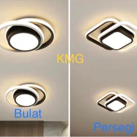 LAMPU PLAFON-CEILING LAMP-SINAR 3 WARNA