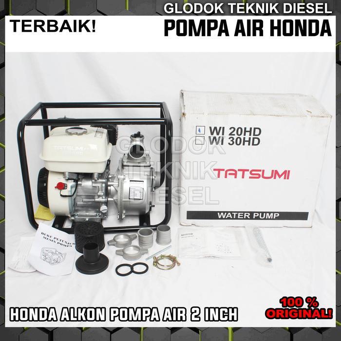 MESIN POMPA AIR SAWAH IRIGASI ALKON WATER PUMP HONDA GP 160 2 INCH 2"