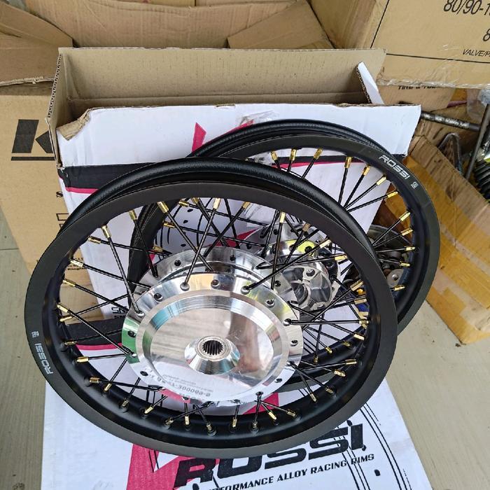 VELG JARI JARI RUJI BEAT VARIO SCOOPY GENIO SPACY RING 14 HITAM