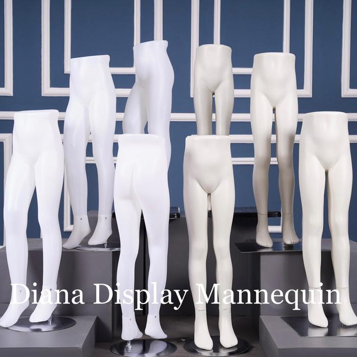 Manekin Kaki Anak Sd Plastik - Patung Kaki Anak Sd Display Celana Panjang - Jeans - Celana