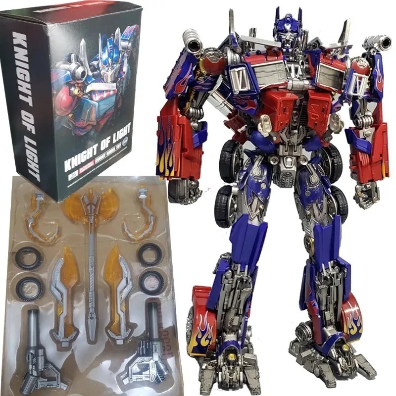 Transformed Toy Optimus Prime Bmb Km01 Ls03 Ls03F Ls03L Op Commander Robot El Alloy Gift 100% Ready